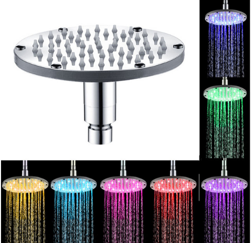 Colorful 7 Colors Change LED Shower Head Water Faucet