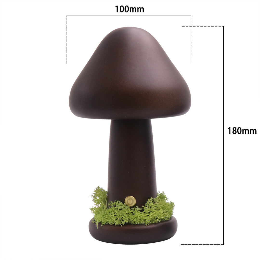Twist Head Mushroom Small Night Lamp Warm Light